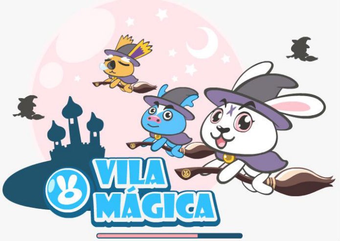 Vila Mágica: Simulador com temas de magia e bichinhos