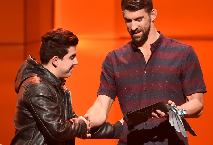 Coldzera; Michael Phelps; The Game Awards (Foto: The Game Awards/PictureGroup)