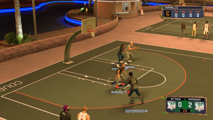 NBA 2K17 (Foto: Reprodução/Rodrigo Rosalinski) NBA 2K17 (Foto: Reprodução/Rodrigo Rosalinski)