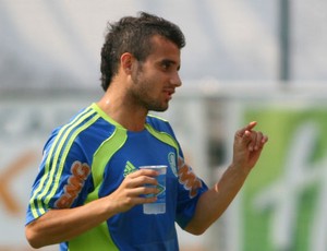 Maikon Leite, atacante do Palmeiras (Foto: Anderson Rodrigues / globoesporte.com)