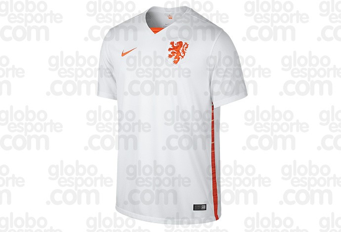 Camisa Holanda Branca 2013 Nike Reserva - Mantos do Futebol