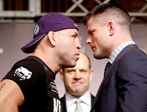 Wanderlei Silva e Brian Stann encarada UFC (Foto: Divulgação / UFC)