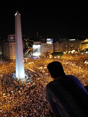 Argentina protesto (Foto: AP)