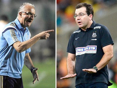 Apresentados no mesmo dia, Dorival e Enderson melhoram Verdão e Peixe