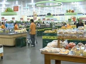 Café, óleo e manteiga também tiveram alta (Foto: Reprodução RBS TV)