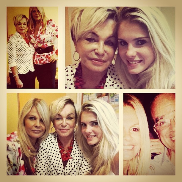 Monique Evans posta fotos com a mãe e a filha, Bárbara (Foto: Instagram)