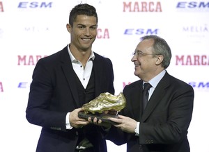 Cristiano Ronaldo Chuteira de ouro (Foto: EFE)
