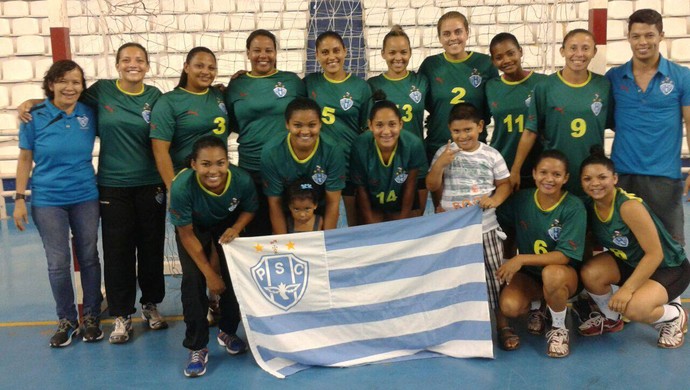 Handebol feminino do Paysandu disputa a Taça Amazônica (Foto: Jessica Pinheiro/Site oficial do Paysandu)