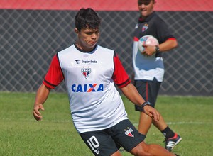 Fábio Lima - meia Atlético-GO (Foto: Guilherme Salgado / Site Oficial do Atlético-GO)