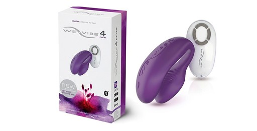 Vibrator We-Vibe IV Plus, controlado via aplicativo, R$ 1.199,90, à venda na Loja do Prazer