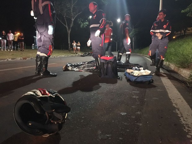 Resultado de imagem para Motociclista morre em acidente na avenida Nações Unidas