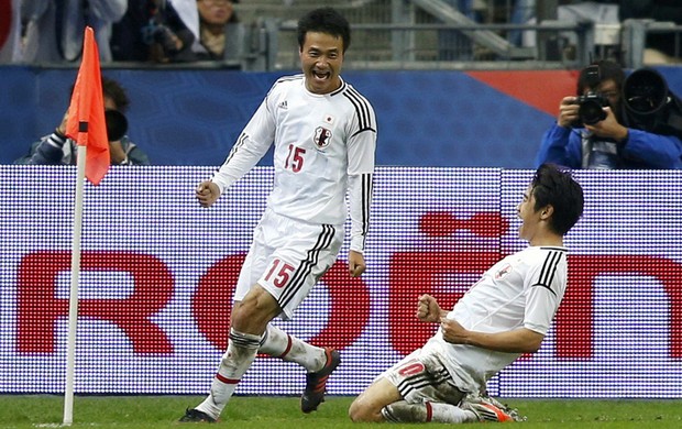Kagawa Konno Japão França (Foto: Reuters)