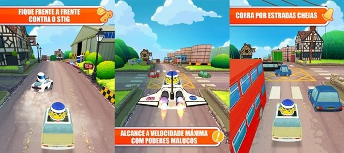 O game do programa de TV Top Gear permite pilotar até uma Shuttle (Foto: Divulgação)