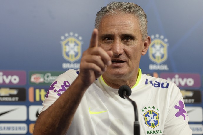 Tite coletiva seleção brasileira (Foto: Pedro Martins / MoWA Press) Tite coletiva seleção brasileira (Foto: Pedro Martins / MoWA Press)