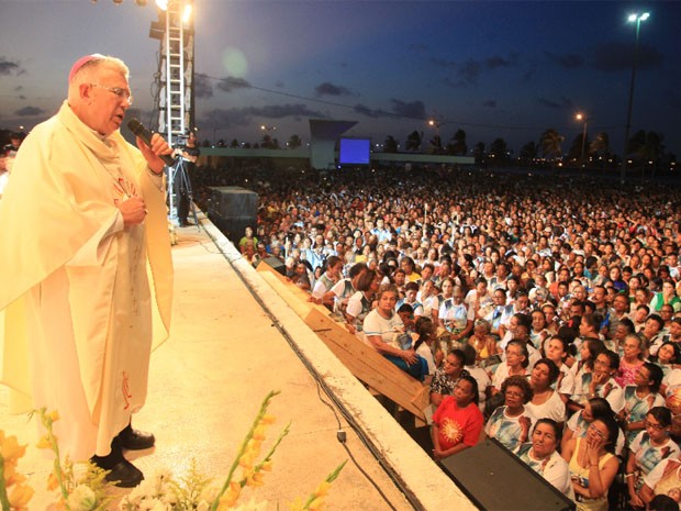 Missa foi celebrada pelo arcebispo Dom Belisário (Foto: De Jesus/O Estado)