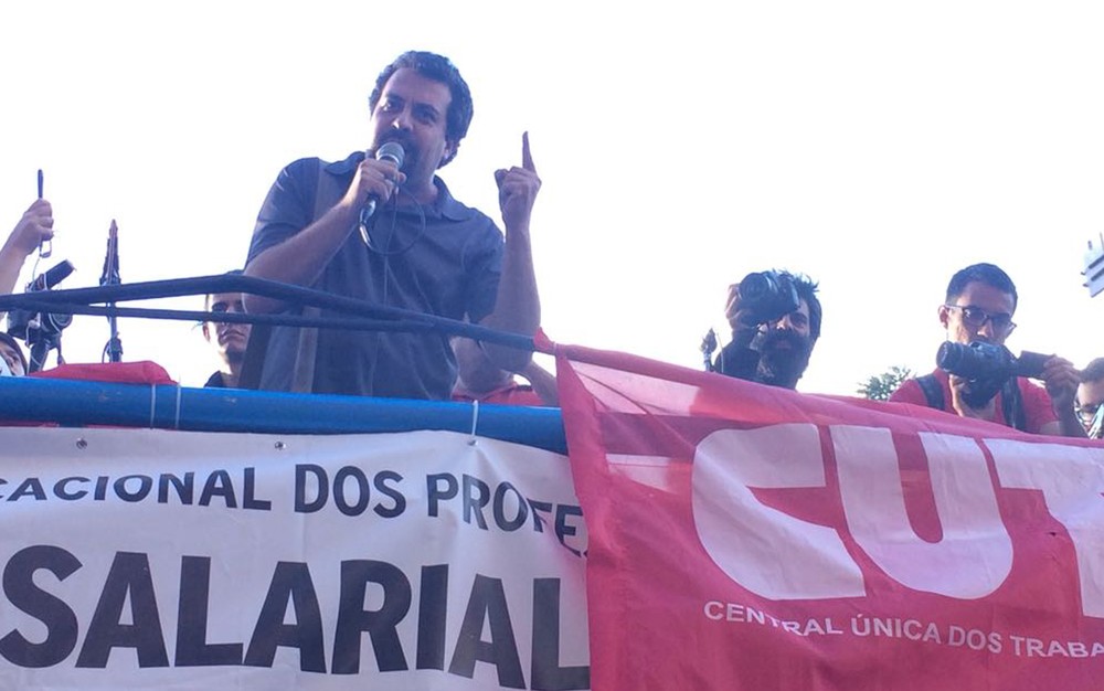 Guilherme Boulos, coordenador nacional do Movimento dos Trabalhdores Sem Teto (Foto: Paulo Toledo Piza/G1)