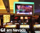 Em Las Vegas, cassino 
mostrou vitória (Evelyn Rodrigues/Especial para o G1)