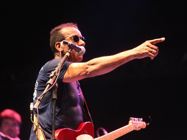 Jorge Ben Jor comandou a multidão na despedida do carnaval de São Luís (Foto: Biaman Prado/O Estado) Jorge Ben Jor comandou a multidão na despedida do carnaval de São Luís (Foto: Biaman Prado/O Estado)