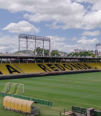 Estádio Raulino de Oliveira, em Volta Redonda (Foto: Yuri Melo)