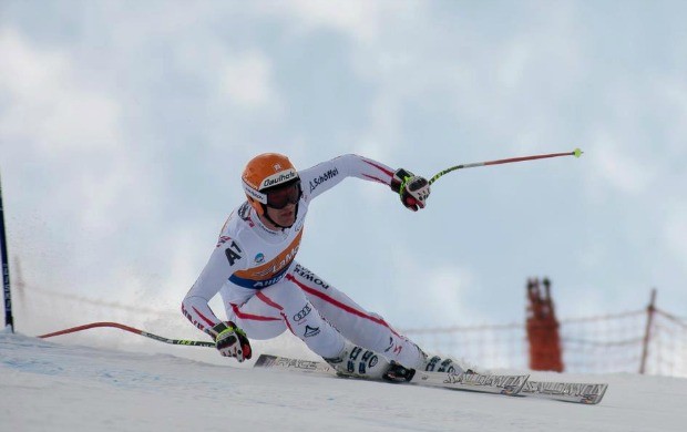 esqui Matthias Lanzinger ouro no Mundial Paralímpico de esqui (Foto: Divulgação)
