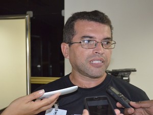 Roberto Silva dos Santos, diretor do Sintese (Foto: Tássio Andrade/G1)