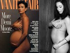 Bella Falconi posa à la Demi Moore e fala de sexo na gravidez