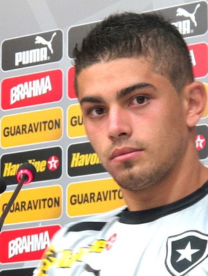 Gegê treino Botafogo (Foto: Fred Huber)