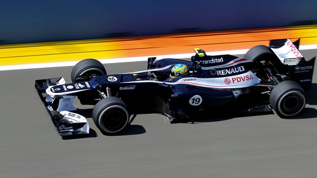 bruno senna williams gp da Europa (Foto: Agência EFE)