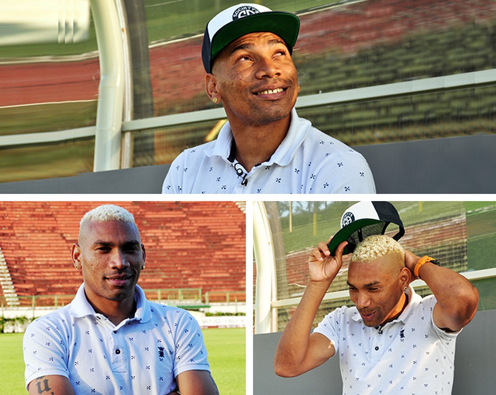 Caça-Rato gosta do estilo atual e se acha bonito, muito mais que Ronaldo Fenômeno (Foto: GloboEsporte.com)