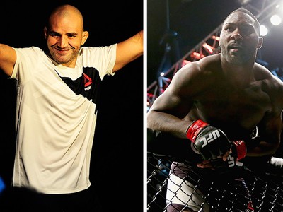 MONTAGEM - Glover Teixeira x Anthony Johnson UFC (Foto: Editoria de Arte)
