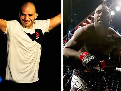 MONTAGEM - Glover Teixeira x Anthony Johnson UFC (Foto: Editoria de Arte) MONTAGEM - Glover Teixeira x Anthony Johnson UFC (Foto: Editoria de Arte)