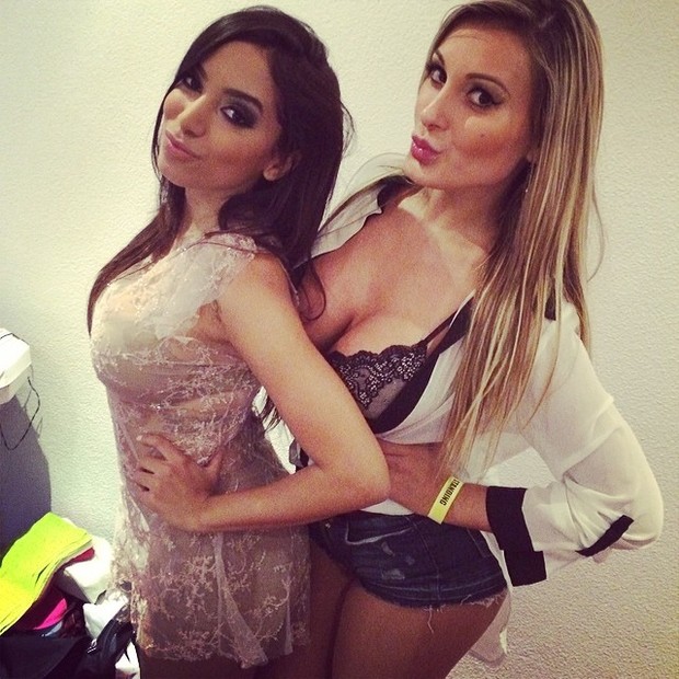 Andressa Urach e Anitta (Foto: Reproduo/Instagram)