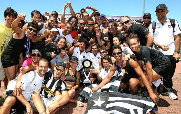 Botafogo Campeão Brasileiro de remo (Foto: Satiro Sodré / SSPress)