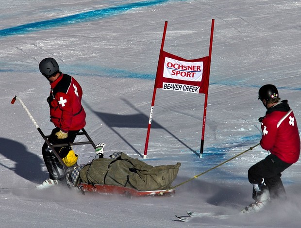 Max Franz esqui alpino Beaver Creek acidente (Foto: AP)
