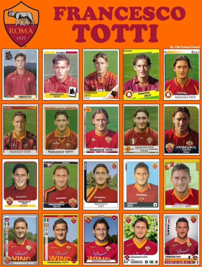 Figurinhas Totti