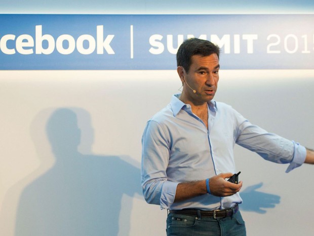 Diego Dzodan, vice-presidente do Facebook para América Latina, em evento da rede social de 2015. (Foto: Arquivo Pessoal/Diego Dzodan)