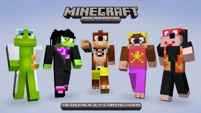 Banjo e sua turma relembram os tempos do Nintendo 64 em Minecraft (Foto: xblafans.com)