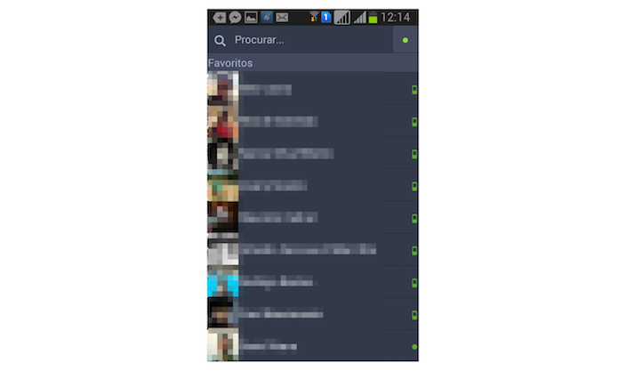 Tela de bate papo do Facebook Lite para Android (Foto: Reprodução/Marvin Costa)