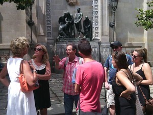 Ramón, guia da Hidden City, em Barcelona (Foto: Hidden City Tours/Barcelona) Ramón, guia da Hidden City, em Barcelona (Foto: Hidden City Tours/Barcelona)