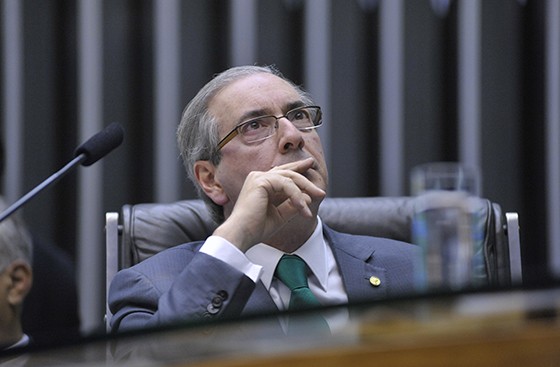 O presidente da Câmara, Eduardo Cunha (Foto: Alex Ferreira / Câmara dos Deputados)