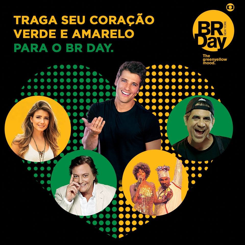 Gshow exibe, ao vivo, todas as emoções do BR Day em Nova York