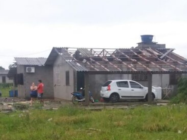 G1 Chuva causa estragos no Sul de SC notícias em Santa Catarina