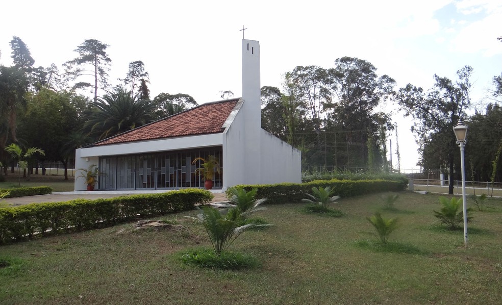 Capela na Residência Oficial de Águas Claras, no DF (Foto: GDF/Divulgação)