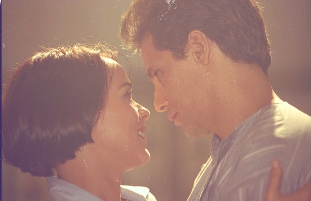 Em 'Fera ferida' (1990), Giulia foi par romântico de Edson Celulari: o casal vivia às voltas com brigas pelo poder (FOTO: Arquivo)
