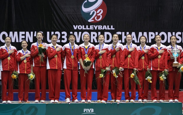 vôlei china sub-23 (Foto: FIVB)