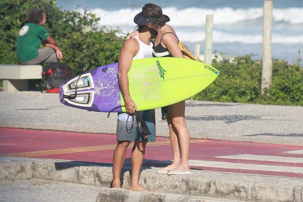 Deborah Secco com o namorado Hugo Moura (Foto: AgNews/Dilson Silva)