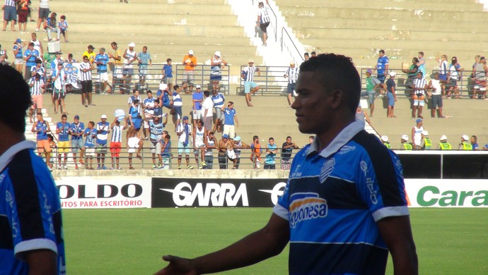 Luis Soares CSA (Foto: Viviane Leão/GloboEsporte.com)