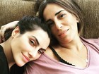 Cleo Pires posa de chamego com a mãe, Glória Pires: 'Amor maior'