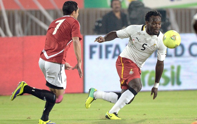 Ahmed Fathy jogo Egito contra Gana (Foto: AFP) Ahmed Fathy jogo Egito contra Gana (Foto: AFP)