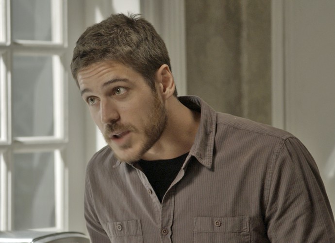 Dante fala em começar a namorar com Lara (Foto: TV Globo)